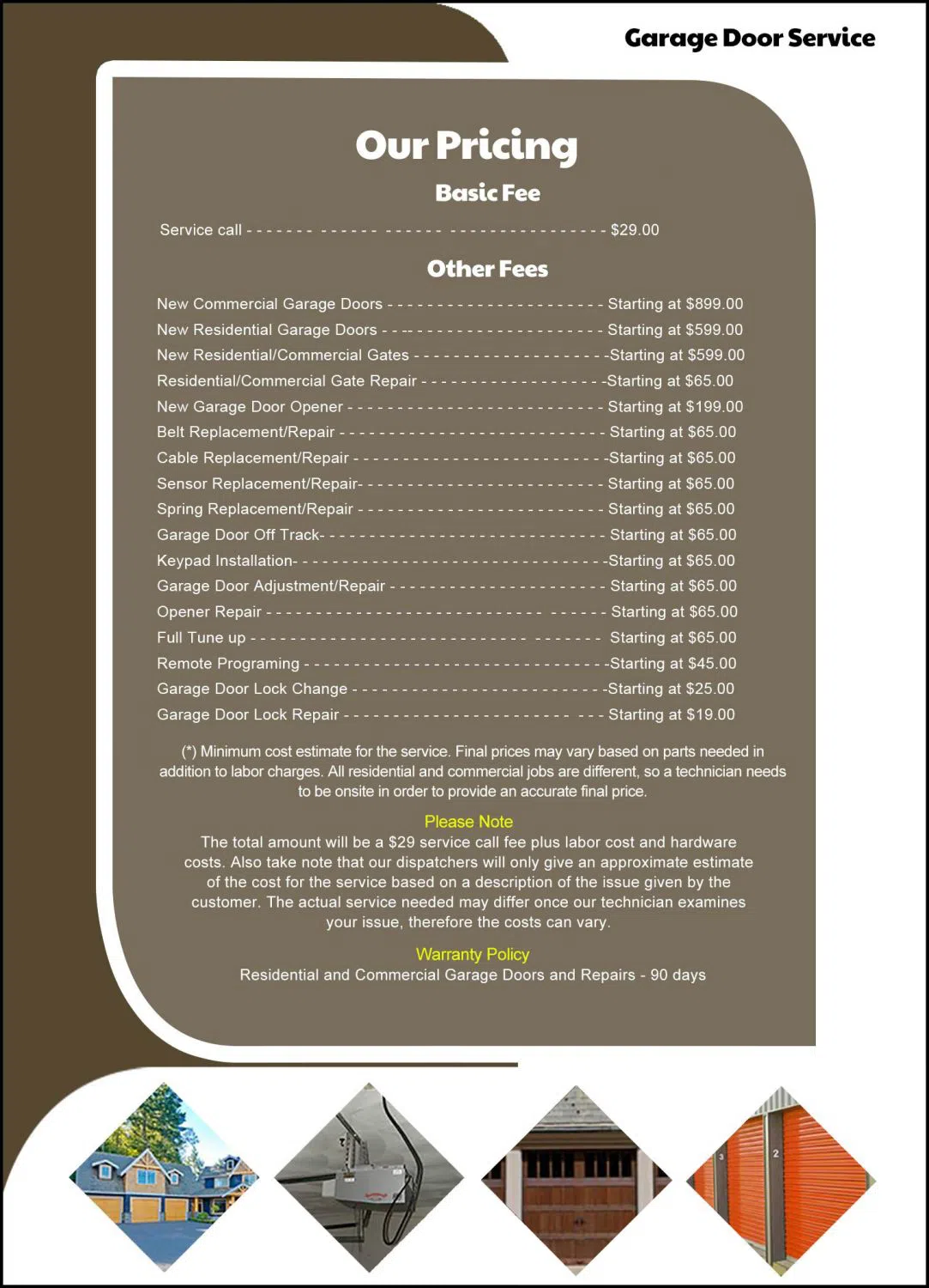 State Garage Door Service Indianapolis, IN 317-564-9716